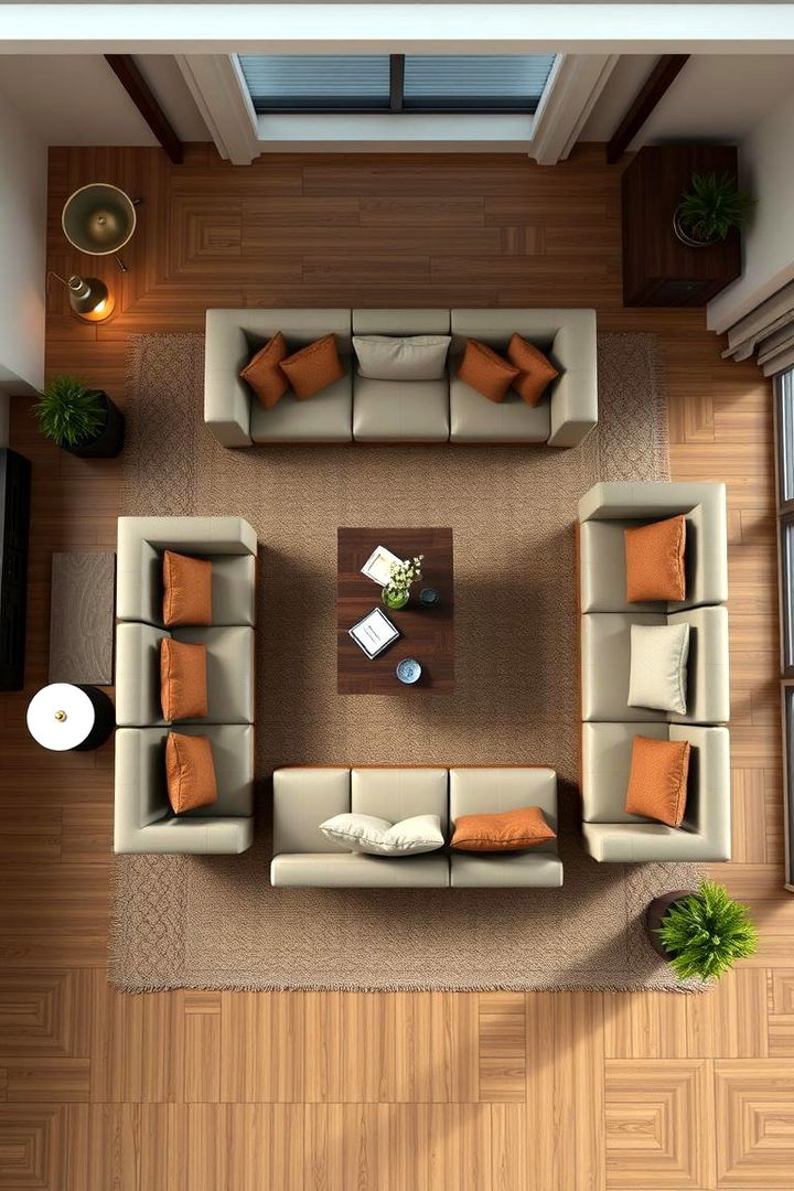 Harmonious Area Layout - 22 Minimalist Modern Boho Living Room Ideas