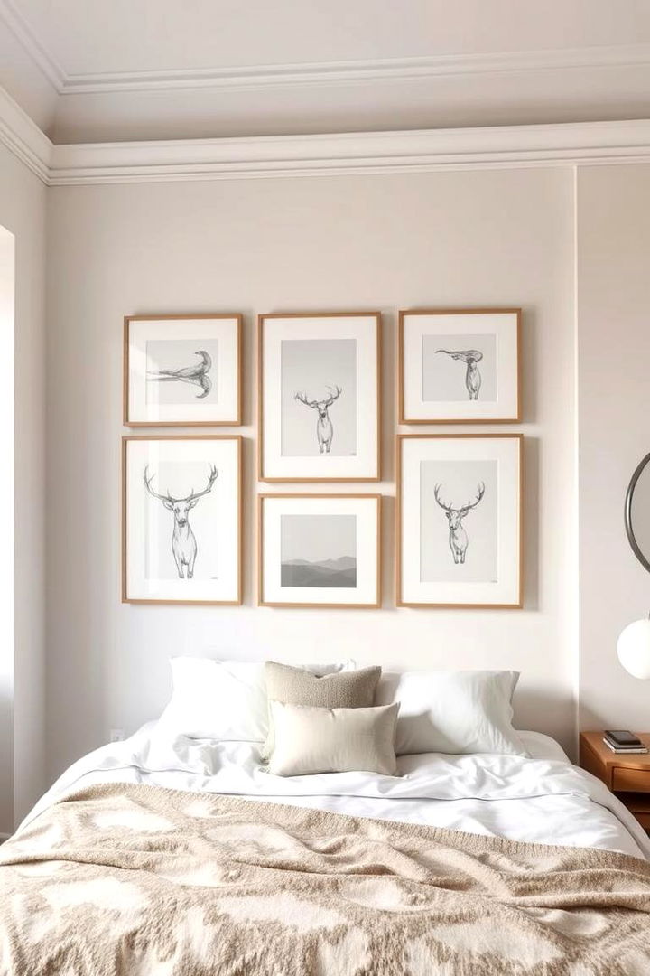 Harmonious Artwork Integration - 22 Neutral Bedroom Ideas