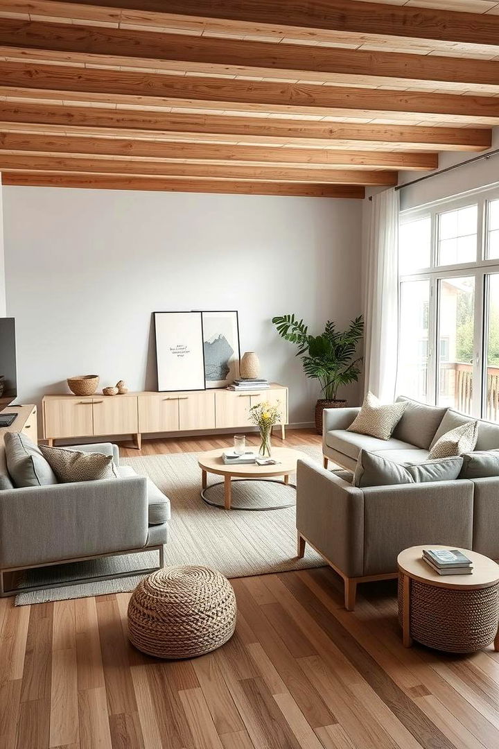 Harmonious Balance of Elements - 22 Scandinavian Living Room Ideas