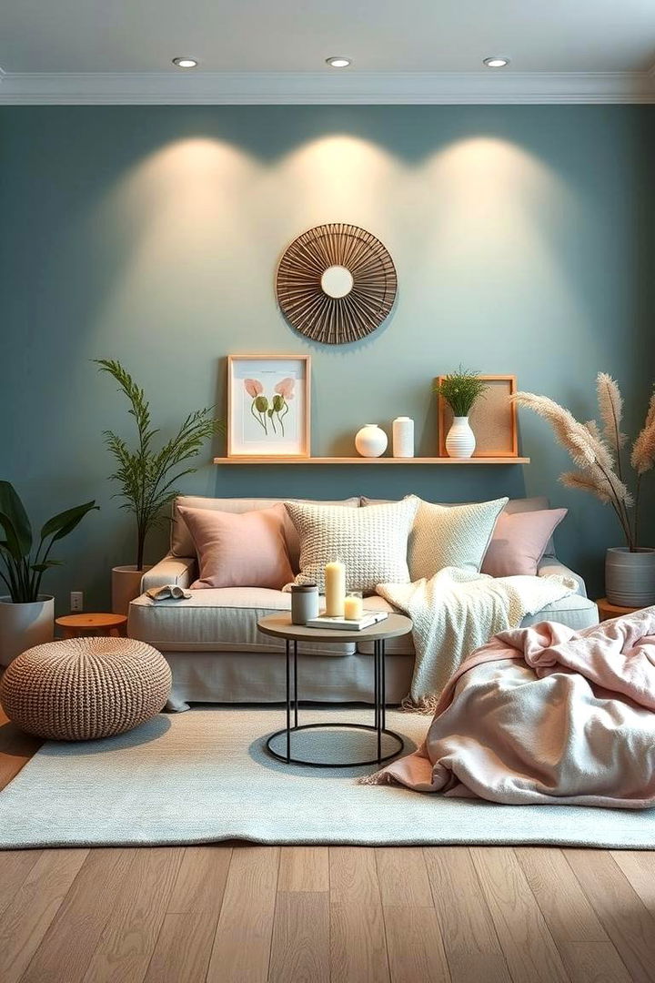 Harmonious Bedroom Sanctuary - 22 Teal and Pink Bedroom Ideas