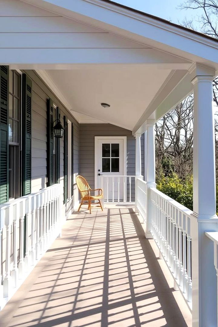 Harmonious Blend of Old and New - 22 Shed Roof Porch Design Ideas