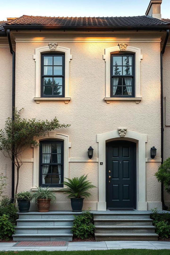 Harmonious Blend of Old and New - 22 Aesthetic House Exterior Ideas