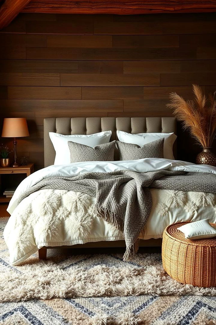 Harmonious Blend of Textures and Fabrics - 22 Large Bedroom Design Ideas