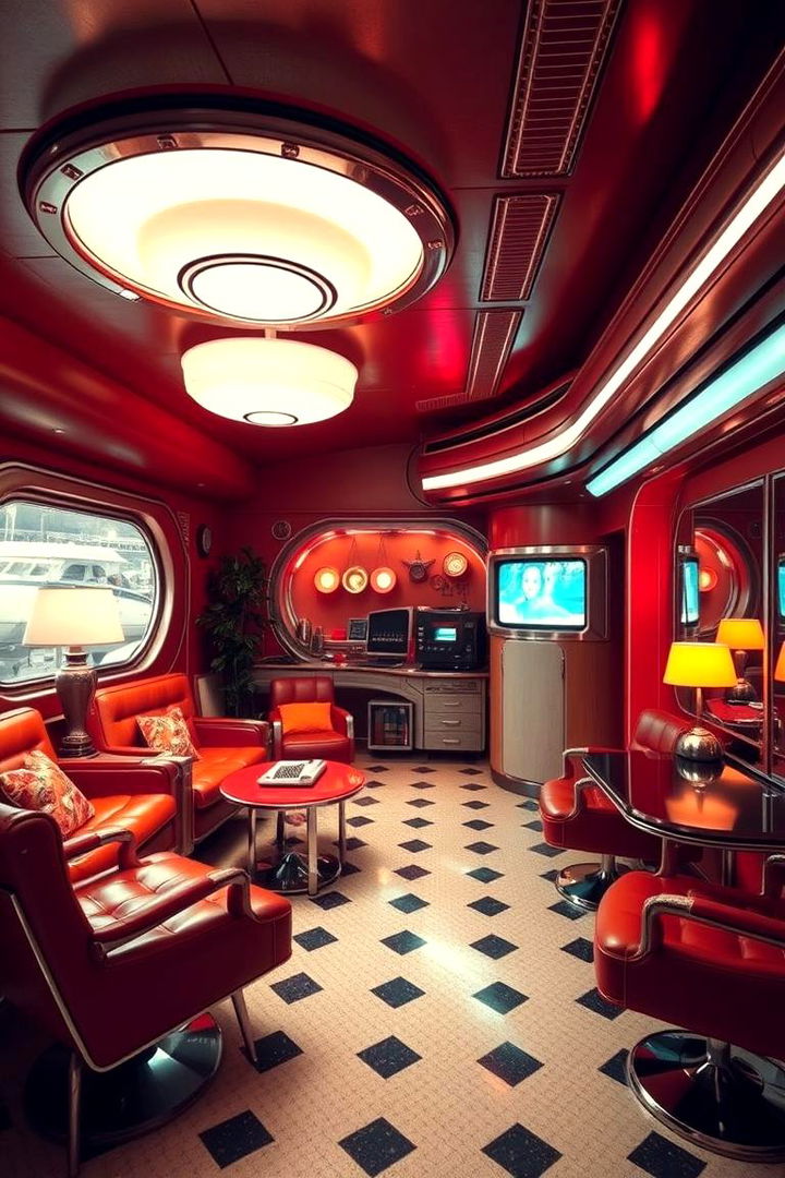 Harmonious Blends of Retro Futurism - 22 2200s Interior Design Ideas