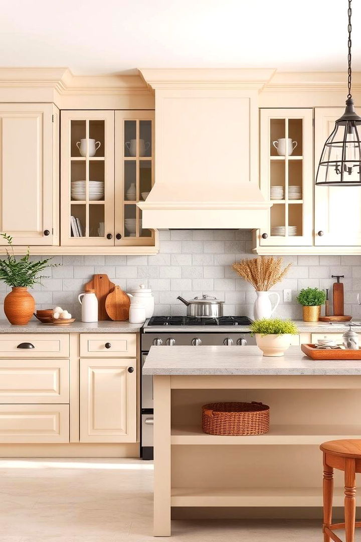 Harmonious Blends of Style - 22 Kitchens With Beige Kitchen Cabinets