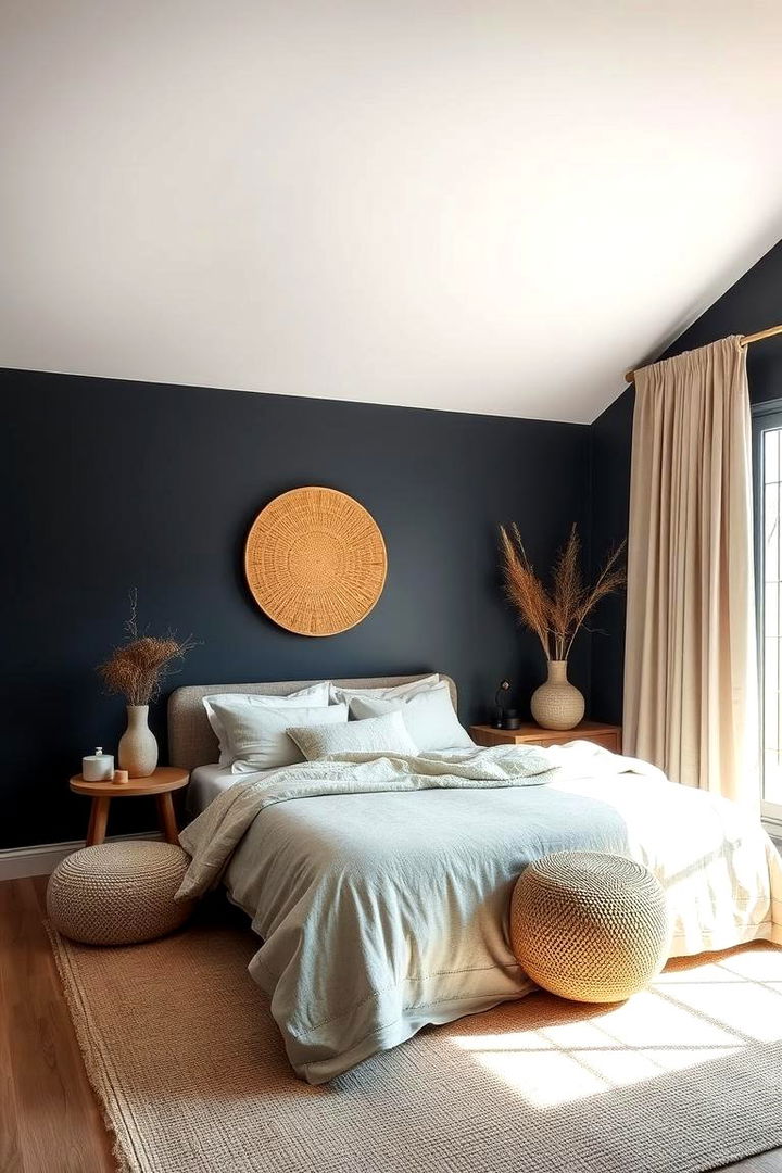 Harmonious Blue Retreat - 22 Dark Blue Bedroom Ideas