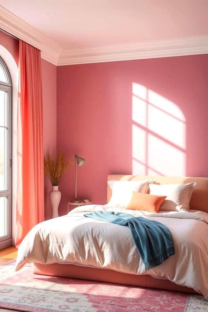 Harmonious Color Blending - 22 Eclectic Bedroom Ideas