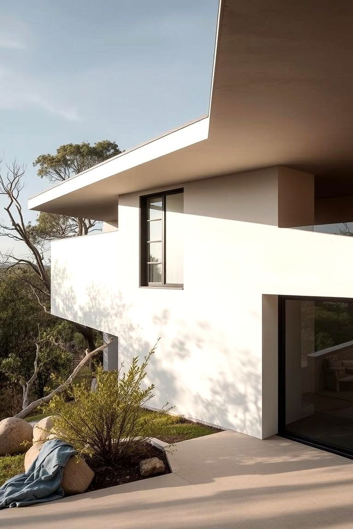 Harmonious Environment Reflection - 22 Minimalist House Exterior Ideas
