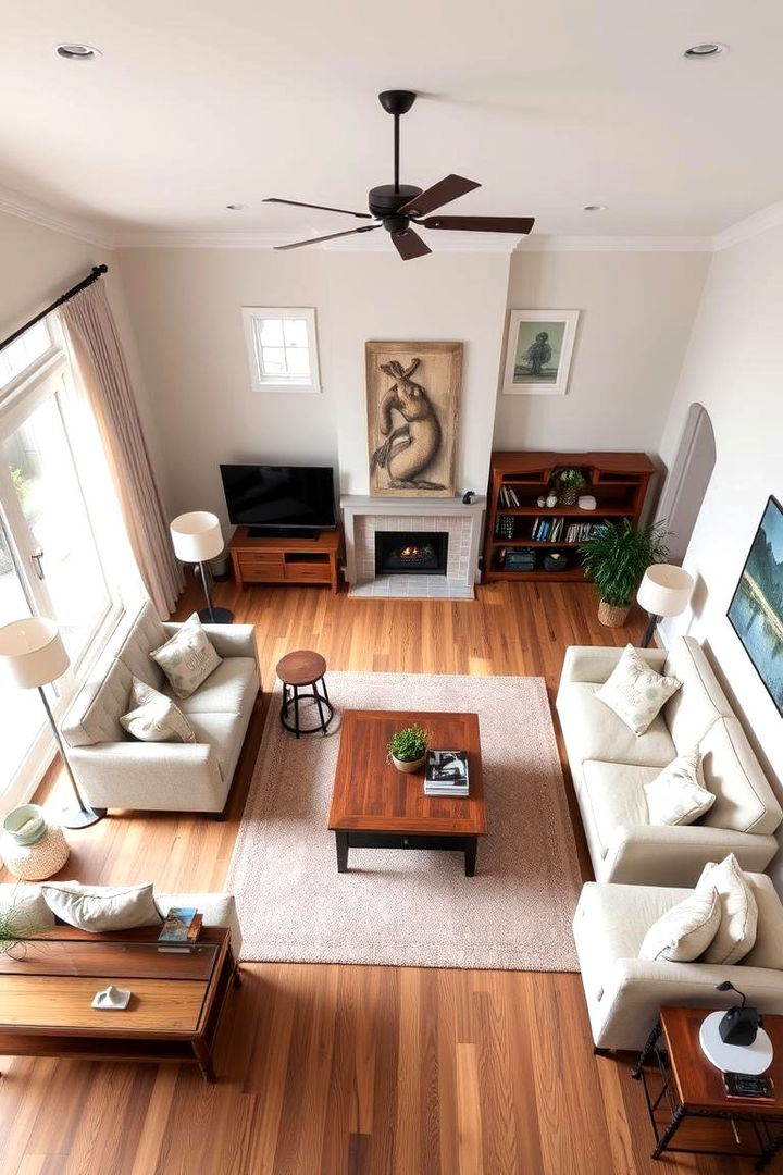 Harmonious Furniture Arrangement - 22 Joanna Gaines Living Room Ideas