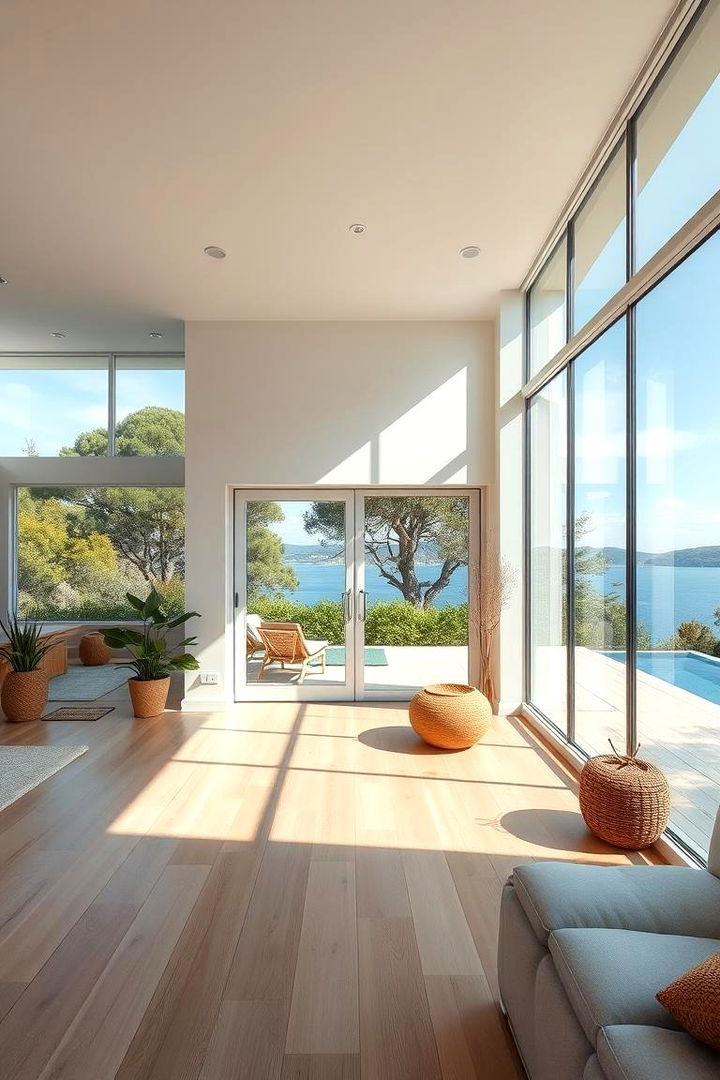 Harmonious Indoor Outdoor Connection - 22 Mediterranean Living Room Ideas