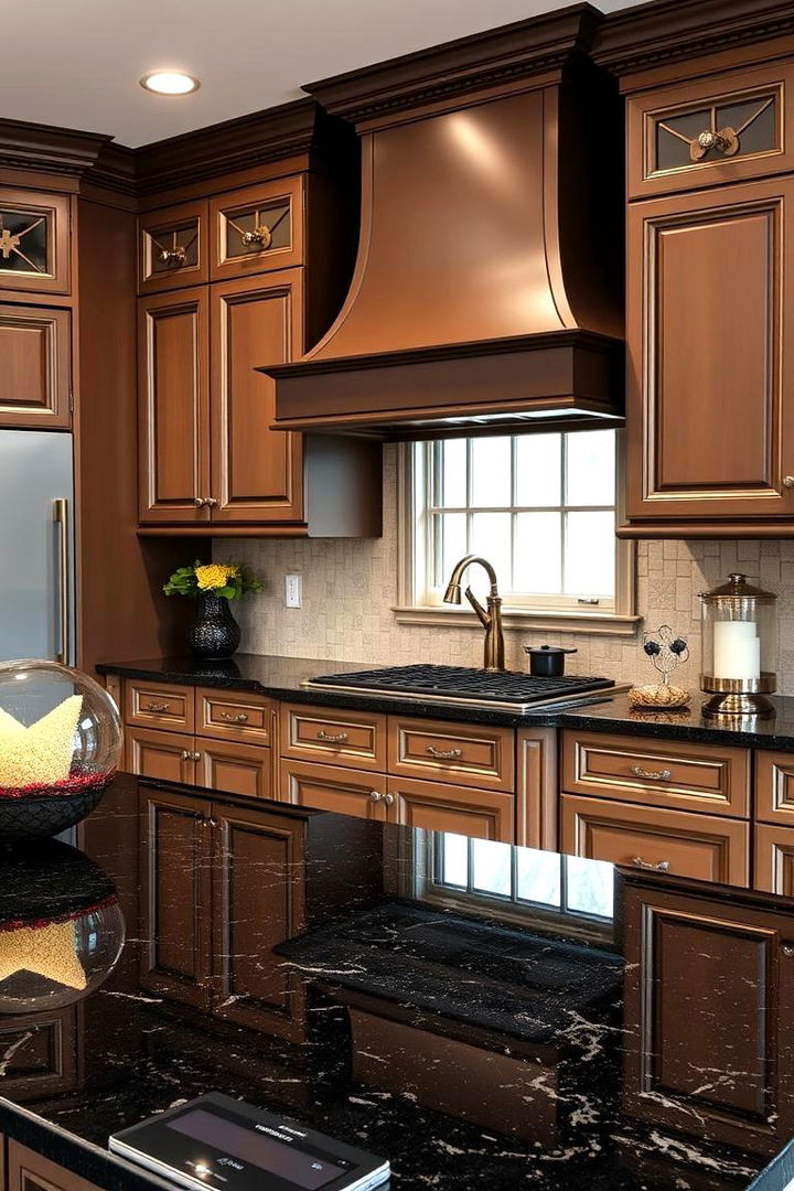 Harmonious Kitchen Design - 22 Black Granite Countertops Kitchen Ideas