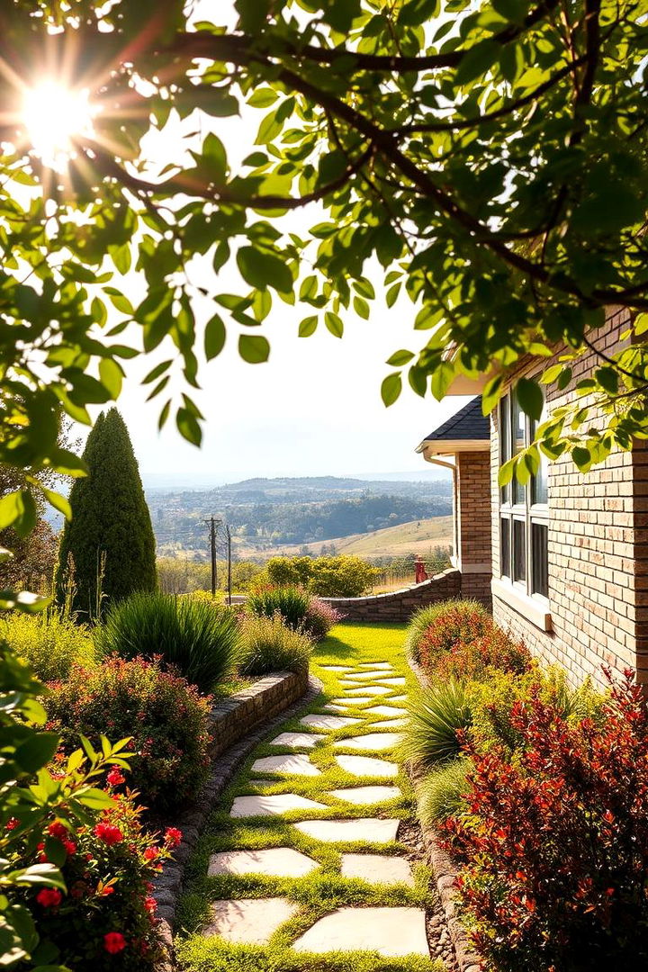 Harmonious Landscaping Ideas - 22 Beige Brick Exterior Home Ideas