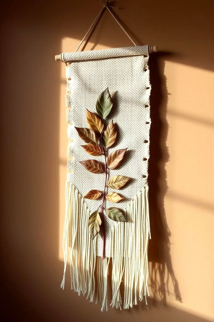 Harvest Inspired Wall Hangings - 22 Friendsgiving Decor Ideas