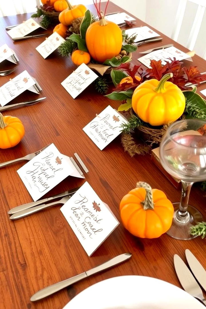Harvest Themed Place Settings - 22 Fall Table Decor Ideas