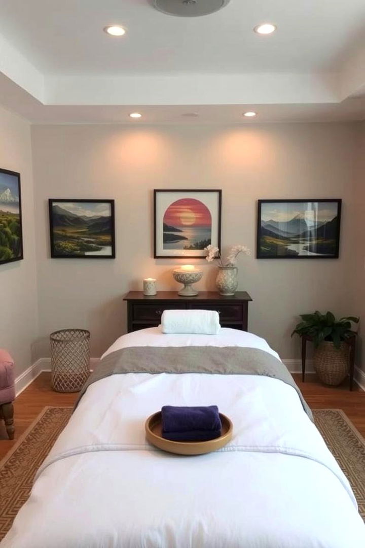 Healing Art Displays - 22 Massage Room Setup Ideas