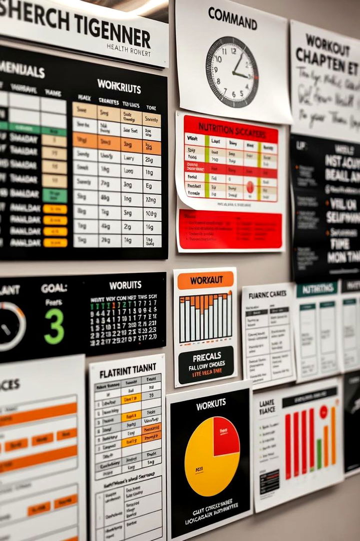 Health and Fitness Command Center - 22 Command Center Ideas