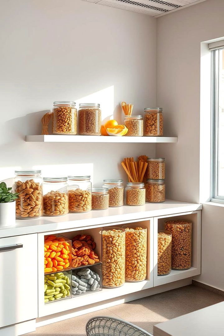 Healthy Snack Station - 22 Office Kitchen Ideas