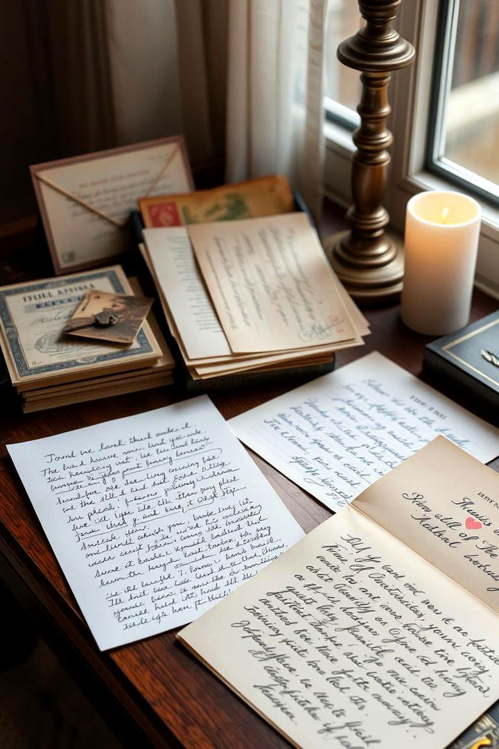 Heartfelt Handwritten Love Letters - 22 10 Year Wedding Anniversary Ideas