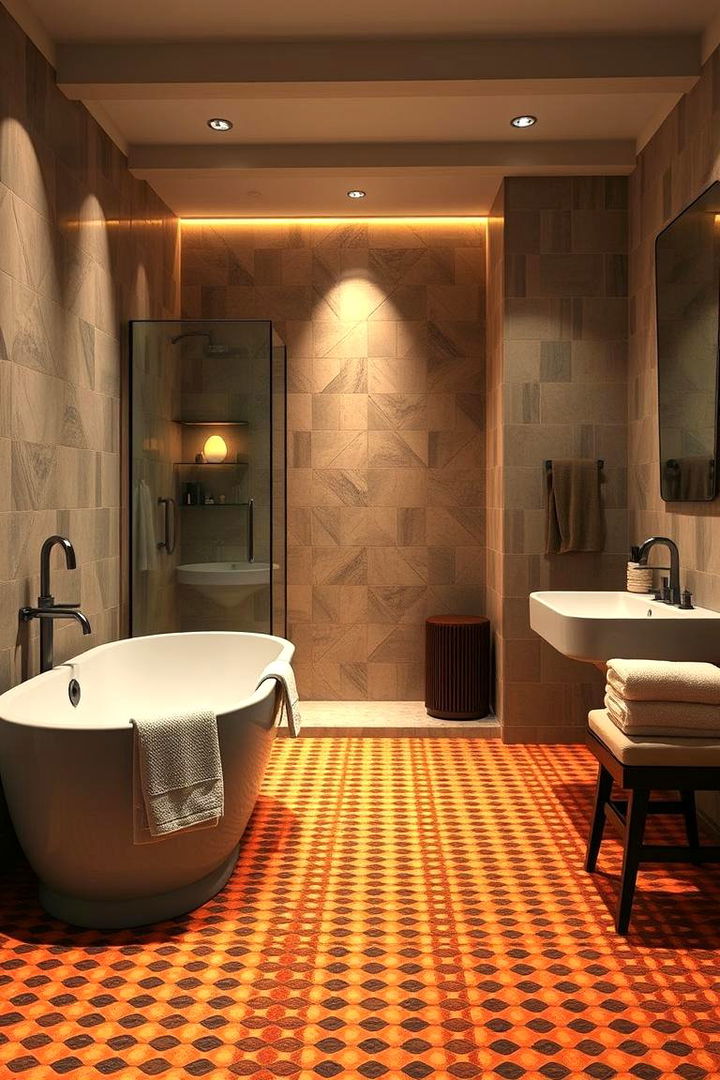 Heated Floor Installations for Comfort - 22 Bathroom Remodel Ideas