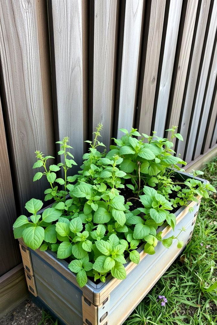 Herb Haven Raised Planter - 22 Raised Garden Bed Along Fence Ideas