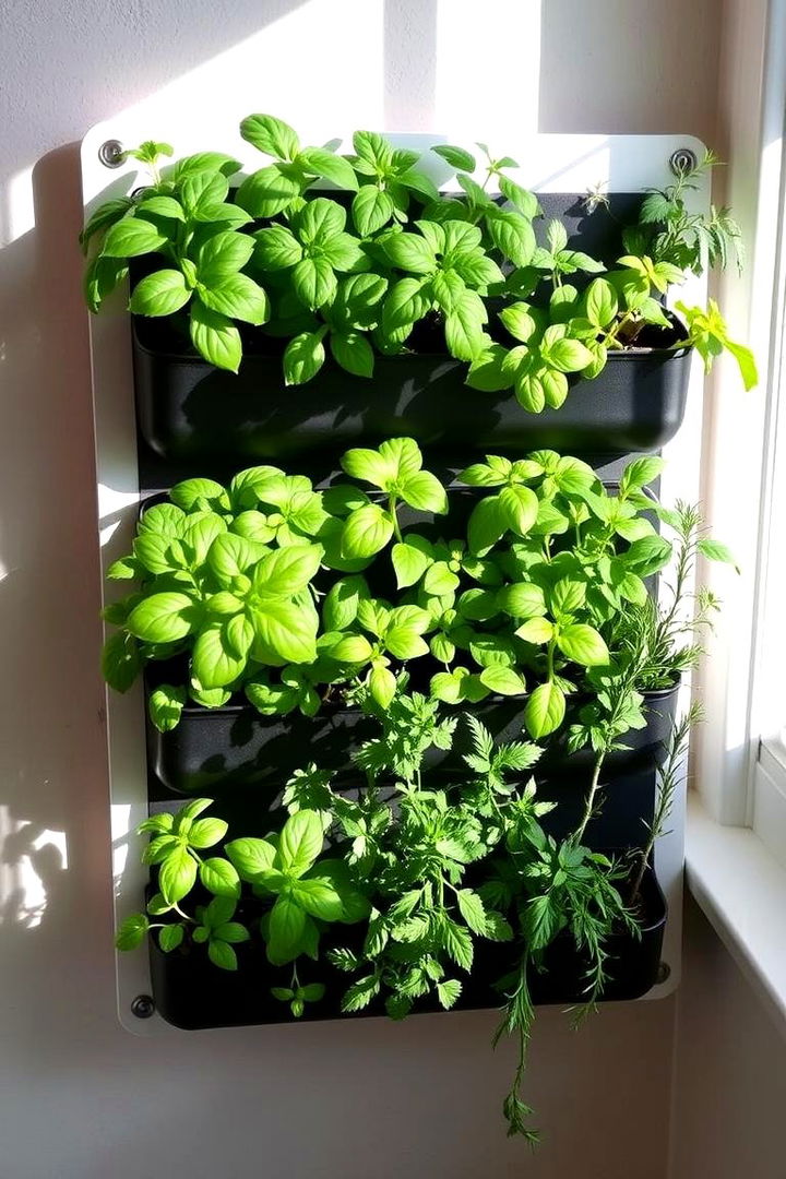 Herb Haven Vertical Garden - 22 Vertical Garden Ideas