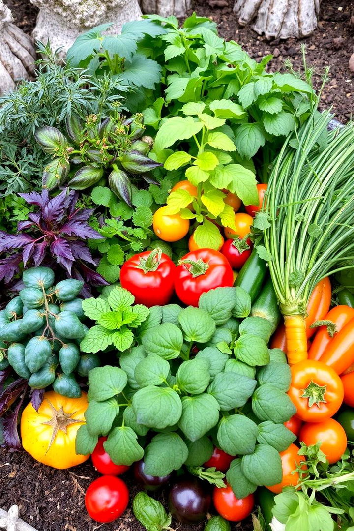 Herb and Vegetable Combos - 22 Vegetable Garden Ideas