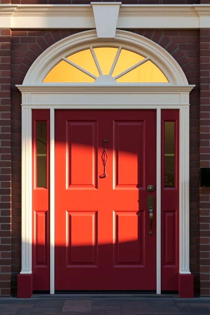 Heritage Inspired Color Palettes - 22 Colonial Front Door Ideas