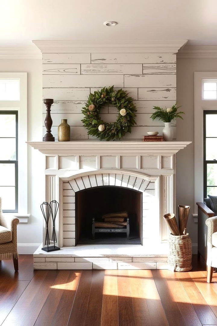 Heritage Inspired Design - 22 Farmhouse Fireplace Ideas