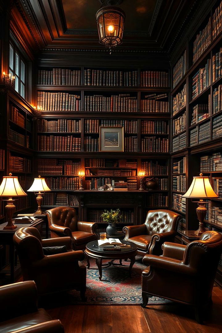 Heritage Library Lounge - 22 Cigar Room Ideas