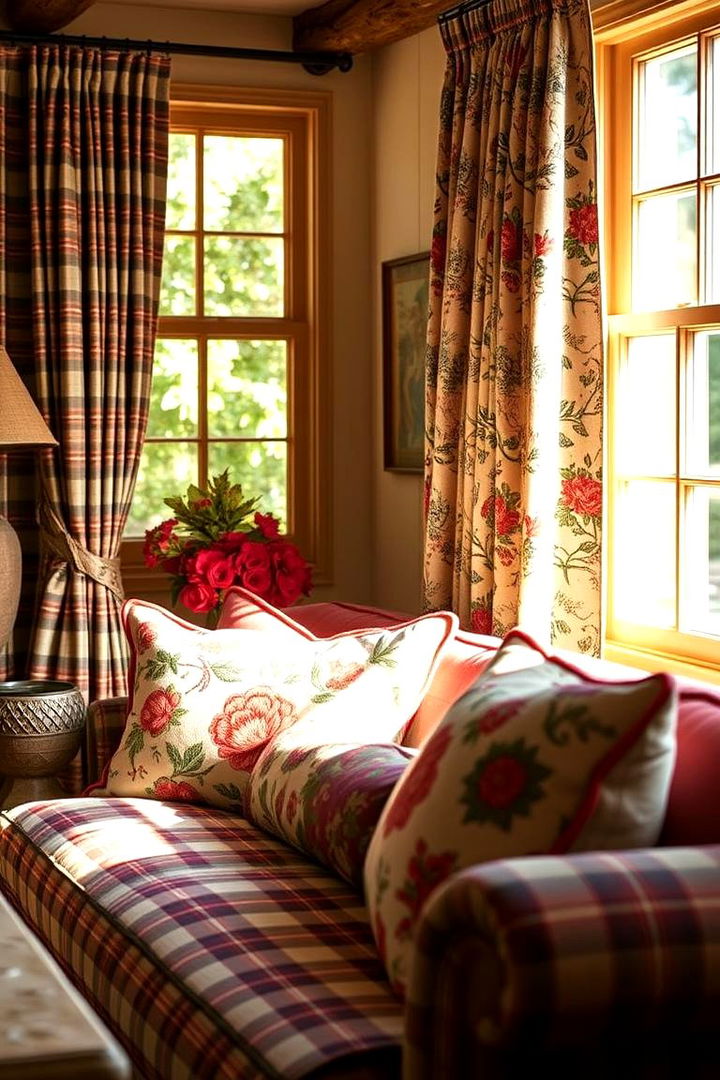 Heritage Patterns and Textiles - 22 Rustic Decor Ideas