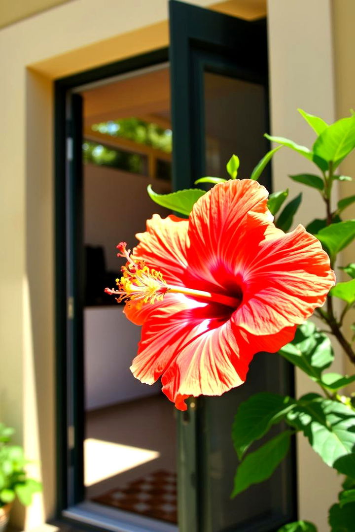 Hibiscus Vibrant Statement - 22 Front Door Plants
