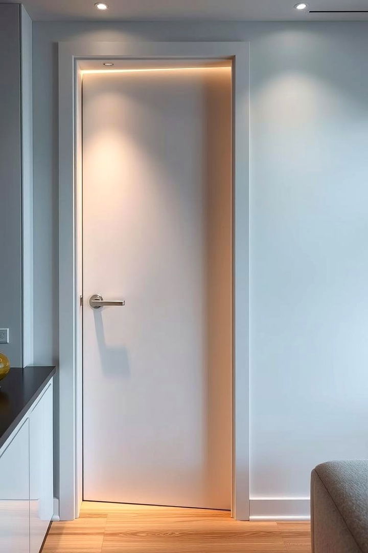 Hidden Hardware Solutions - 22 Bathroom Pocket Door Ideas
