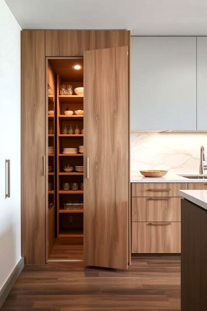 Hidden Pantry Elegance - 22 Larder Cupboard and Pantry Ideas for Your Kitchen