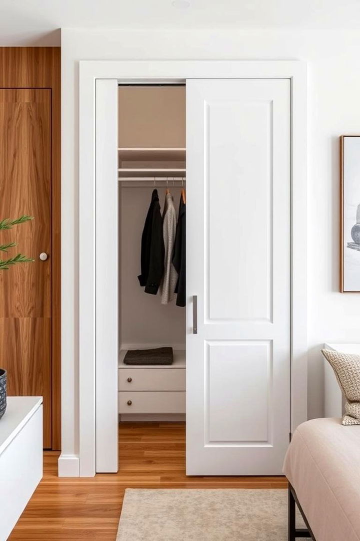 Hidden Pocket Doors - 22 closet door ideas