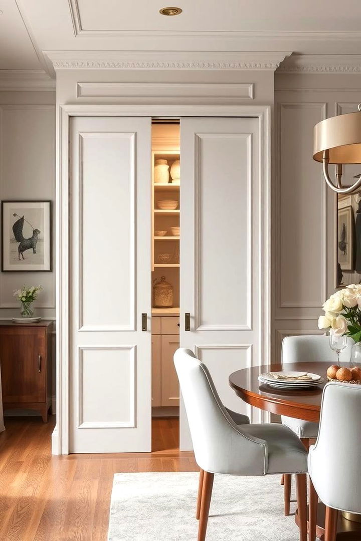Hidden Pull Out Pantries - 22 Dining Room Storage Ideas