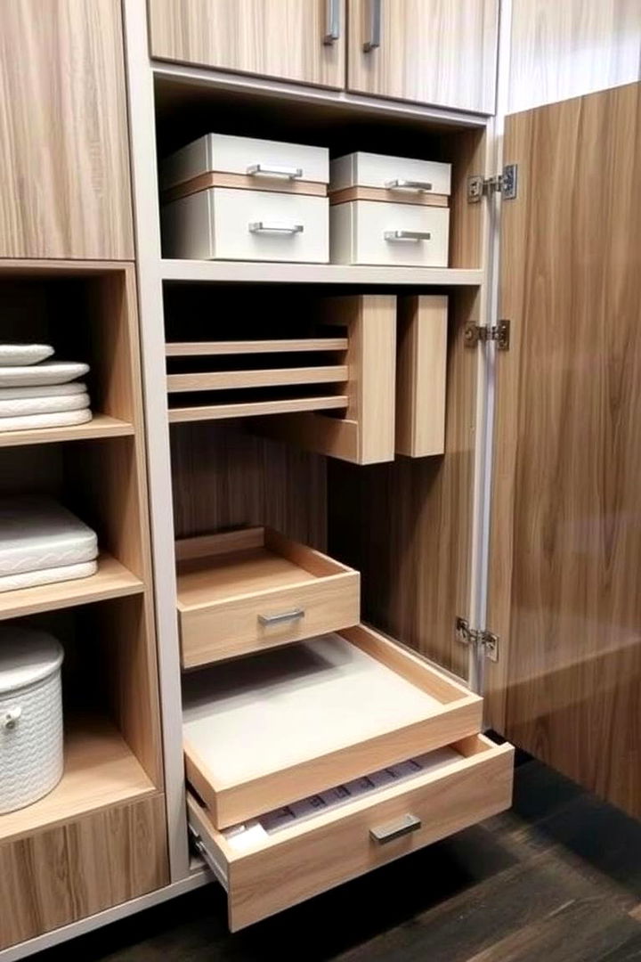 Hidden Storage Innovations - 22 Floor to Ceiling Cabinets Ideas