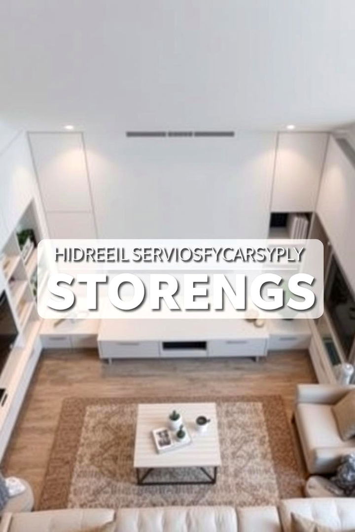 Hidden Storage Solutions - 22 Simple Living Room Ideas