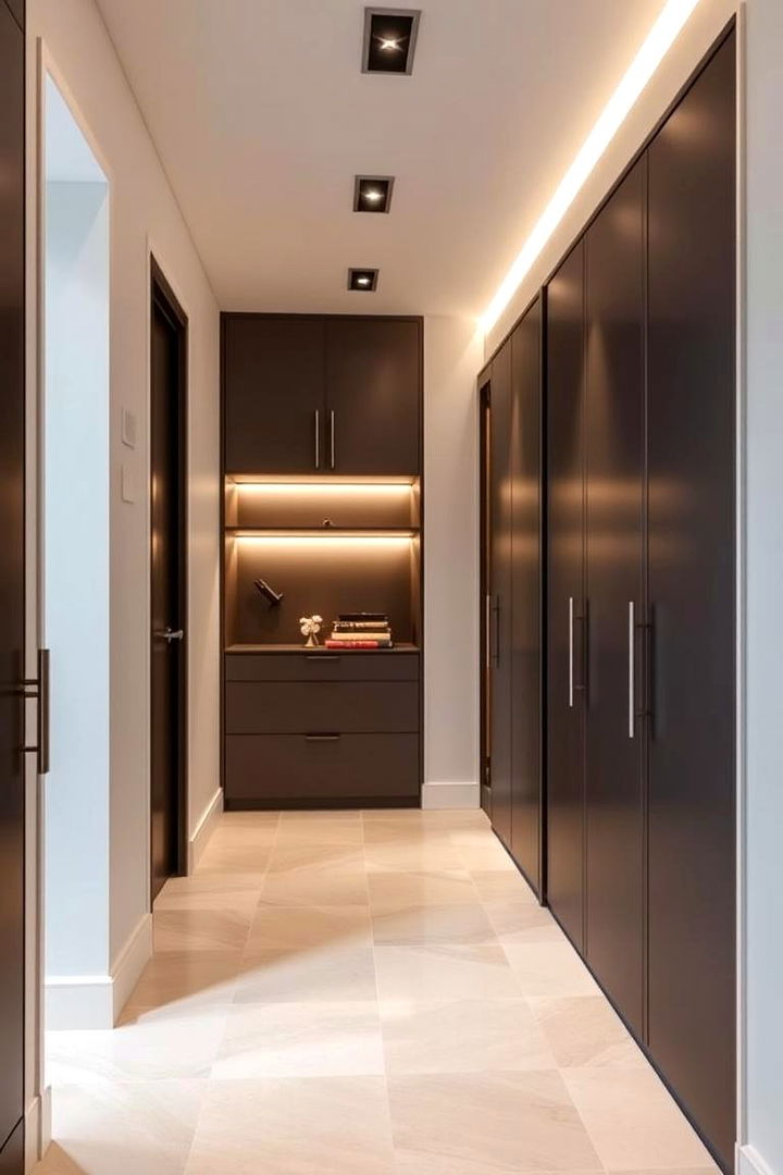 Hidden Storage Solutions - 22 Hallway Decor Ideas