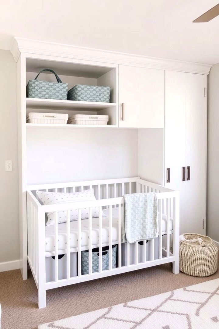 Hidden Storage Solutions - 22 Nursery Storage Ideas