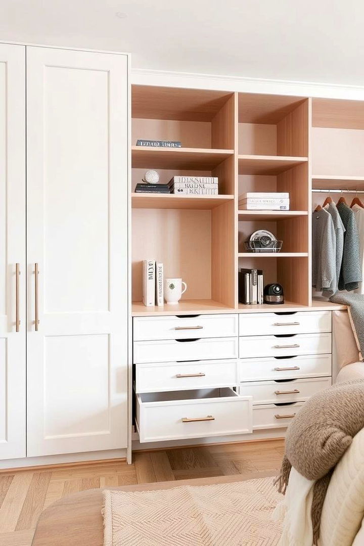 Hidden Storage - 22 Clean Girl Room Ideas