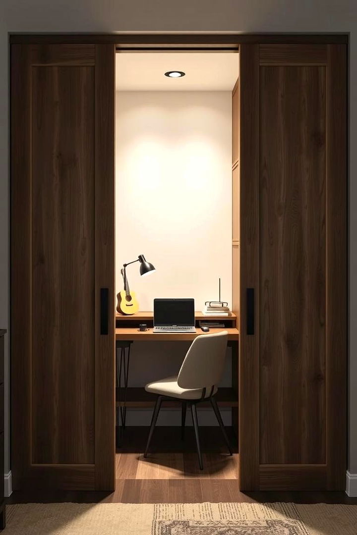 Hidden Study Nook - 22 Man Cave Bedroom Ideas