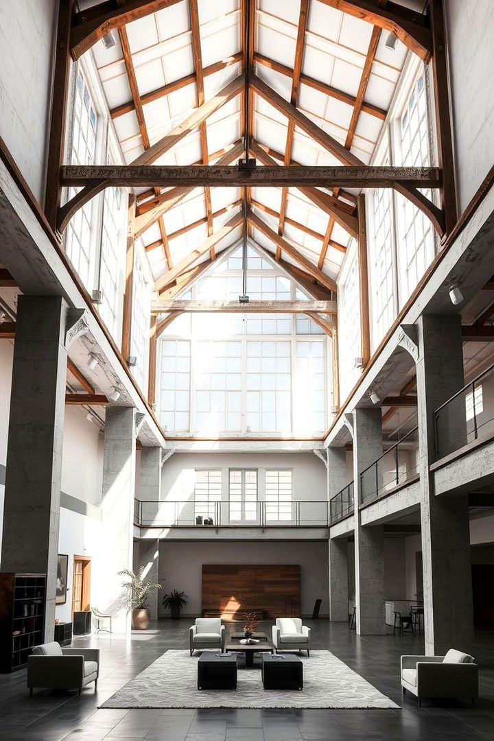 High Ceilings Create Grandeur - 22 Loft-style Living Room Ideas