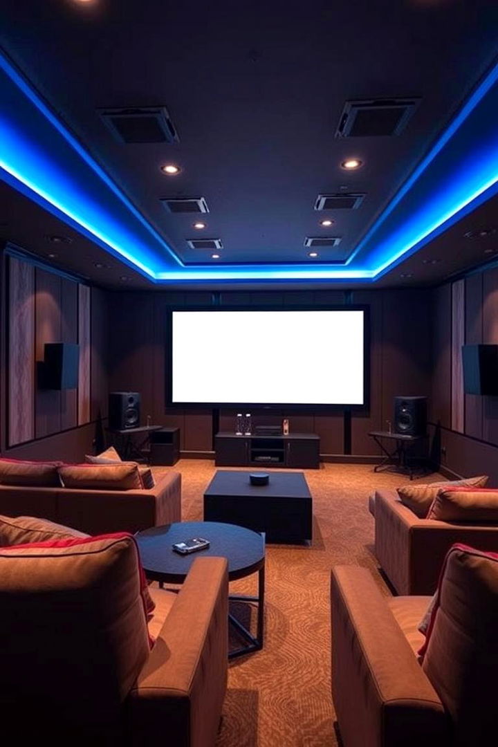 High End Entertainment Zones - 22 Mansion Living Room Ideas