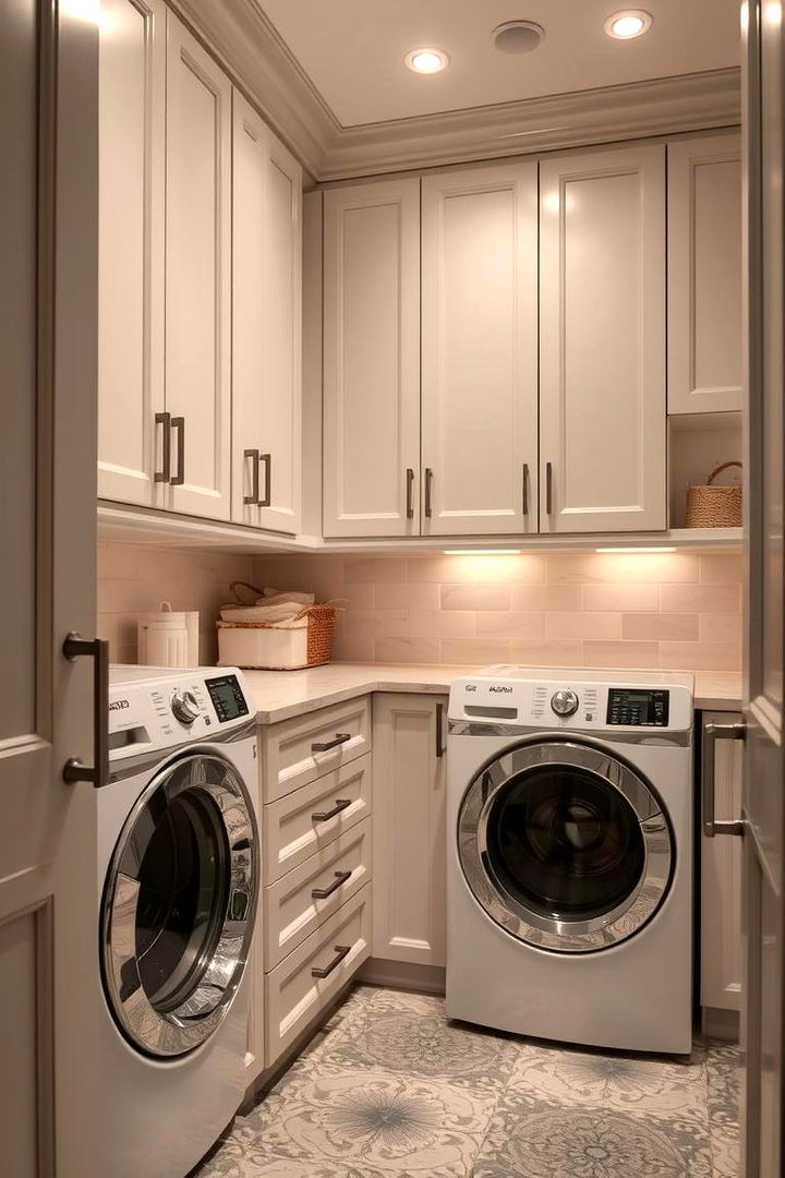 High End Finishing Touches - 22 Modern Laundry Room Ideas