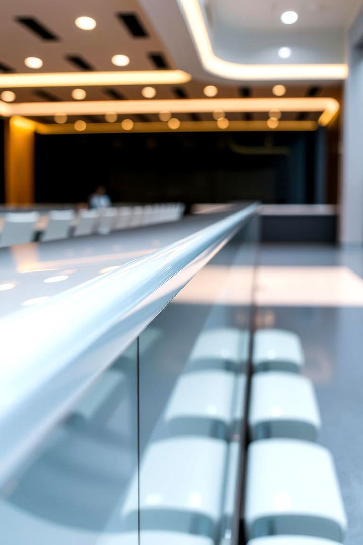 High Gloss Modern Chair Rail Look - 22 Chair Rail Ideas