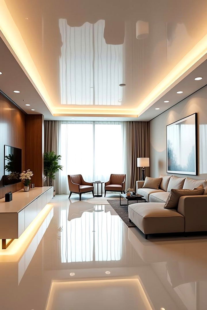High Gloss Paints for Shine - 22 Ceiling Paint Ideas