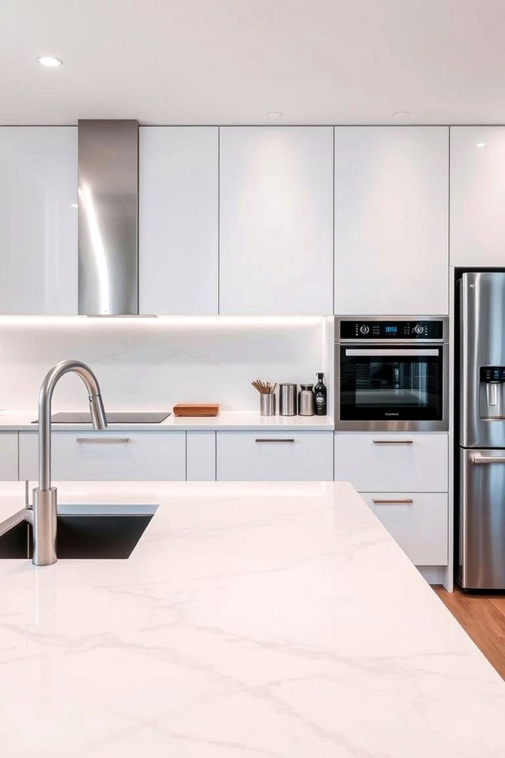 High Performance Countertops and Surfaces - 22 Open Kitchen Ideas