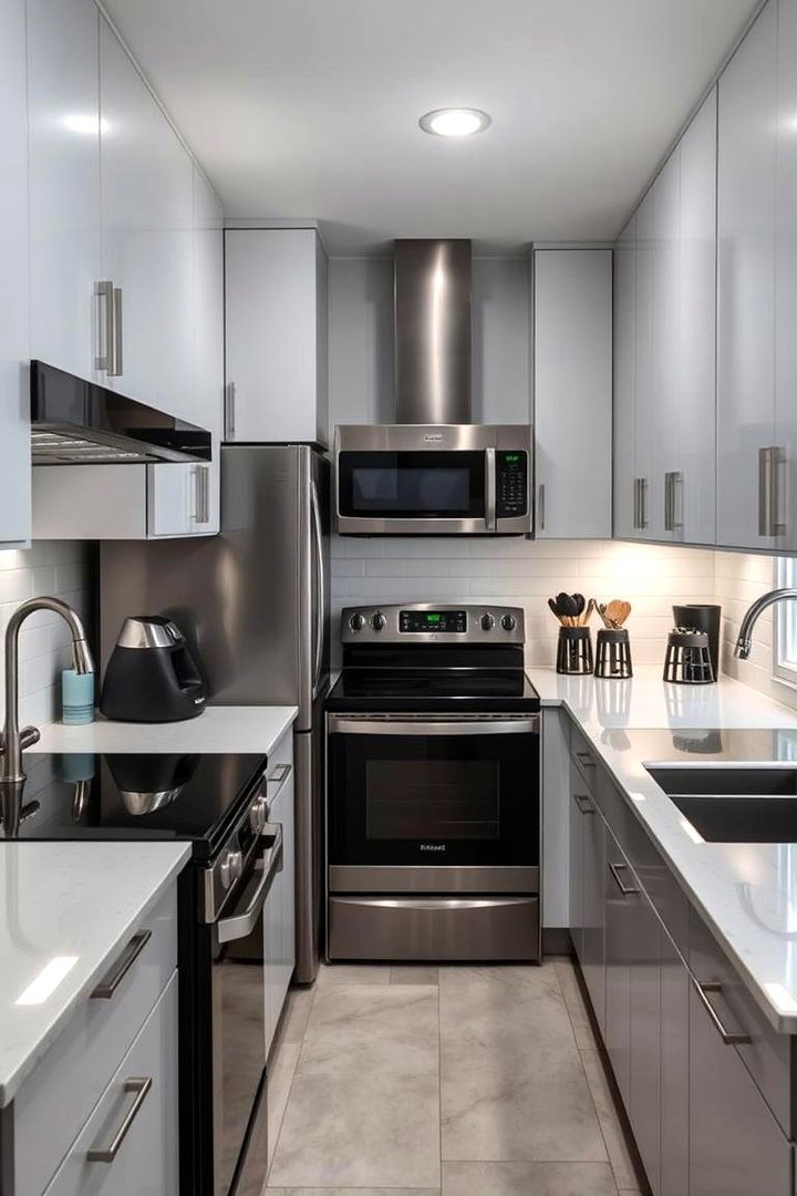 High Quality Appliance Durability - 22 Kitchen With Black Appliances