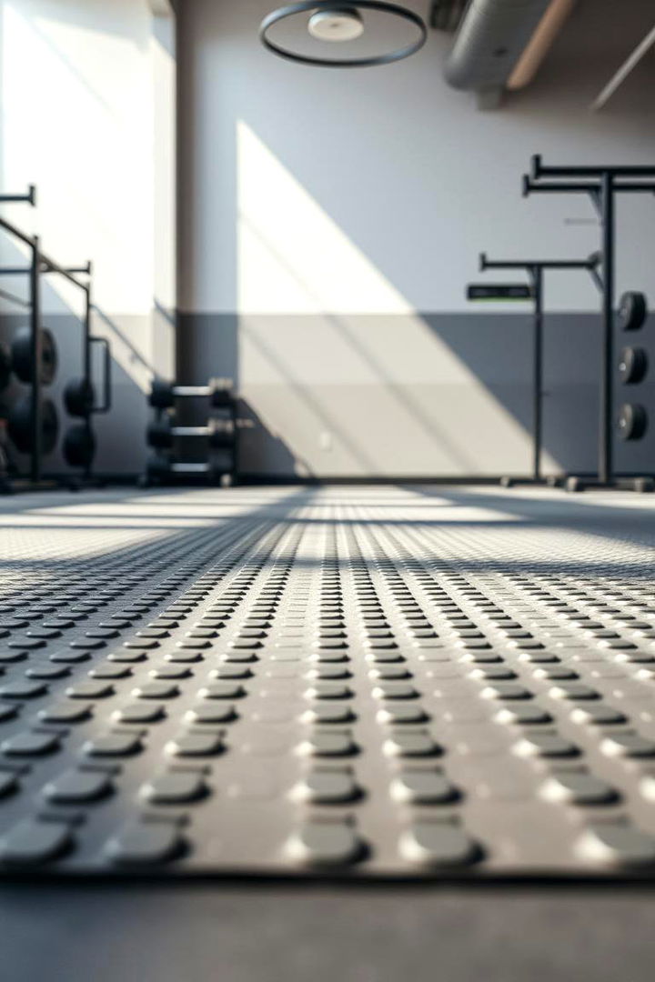 High Quality Flooring - 22 Home Gym Ideas