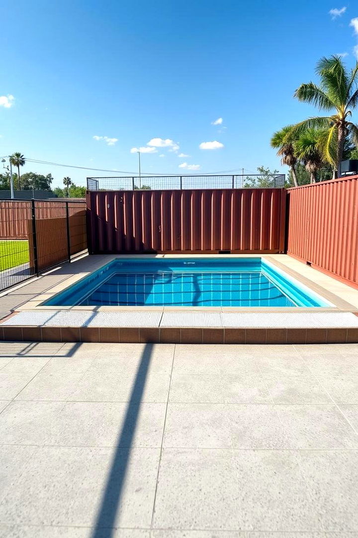 High Quality Safety Measures - 22 Shipping Container Pools